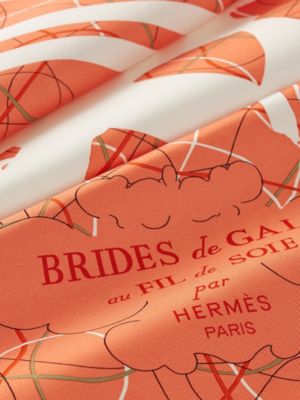 カレ 90 《ブリッド・ドゥ・ガラ・オ・フィル・ドゥ・ソワ》 | Hermès